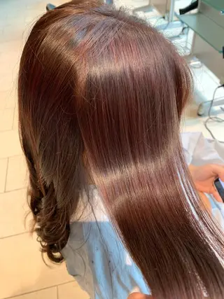 ロング カラー 代表🎀 ふわモテ愛 され髪🩷yumiのヘアスタイル