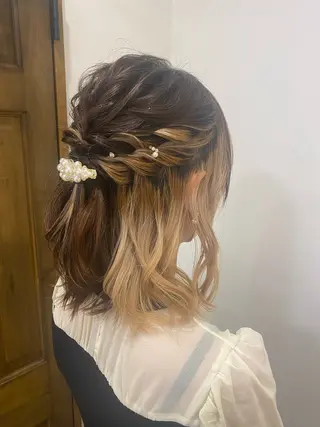ヘアアレンジ ZAZA YUKAのヘアスタイル