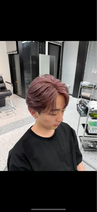 ショート ✨️メンズ特化波巻き ツイスパ✨️松本真生のヘアスタイル