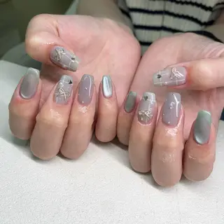 ネイル Bianca🩶 TAMIYAのネイルデザイン