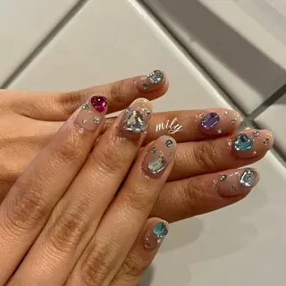 ネイル mily_harajuku所属・韓国ネイル☁️ haruna🌛のネイルデザイン