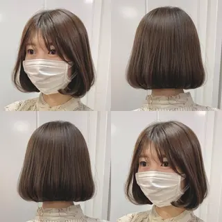 ショート カラー ヘアアレンジ 柔らか垢抜けｶﾗｰと ｶｯﾄ🫧ASUKAのヘアスタイル