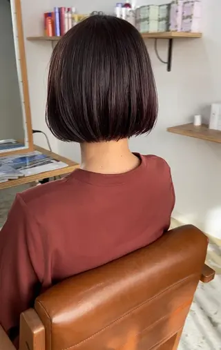 ショート ショートヘア、ボブ こやさん　コヤマのヘアスタイル