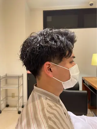 メンズ リリカ🐈‍⬛メンズ カットモデル/上永谷のヘアスタイル