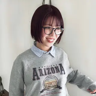 ショート 小山夕稀/ニュアンス パーマ/新城のヘアスタイル