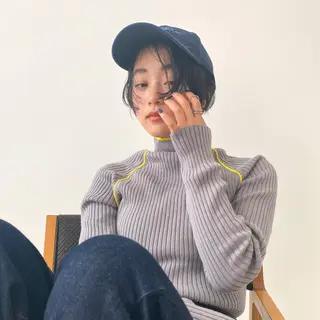 ショート カラー 🌱加藤　胡太郎 /艶髪ストレート🌱のヘアスタイル