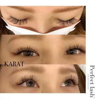 マツエク・マツパ ★KAEDE★伊勢崎 【KARAT】のマツエク・マツパデザイン