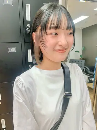 ショート カラー ayumi🌈 インナーカラー🌈のヘアスタイル