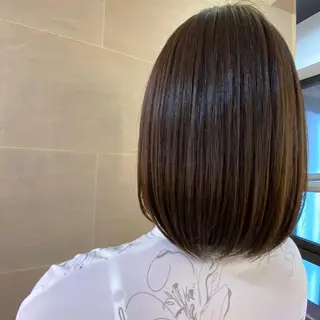 ミディアム 新宿/韓国ヘア 中明度カラー/かやのヘアスタイル