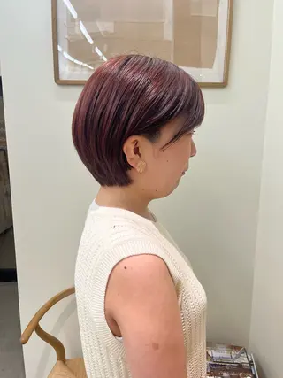 ショート fuchigami suzunoのヘアスタイル