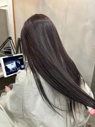 ロング カラー 中園康 /カラー/ブリーチのヘアスタイル