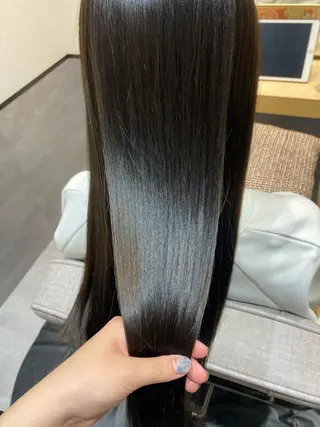ロング カラー やまぐち あやみのヘアスタイル