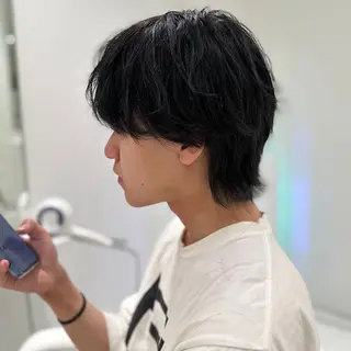 カラー メンズ 高島 悠吾のヘアスタイル