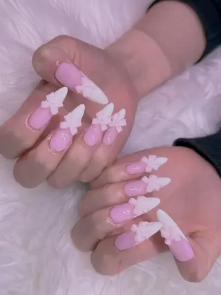 ネイル 長さだし専門店 M2　rikaのネイルデザイン