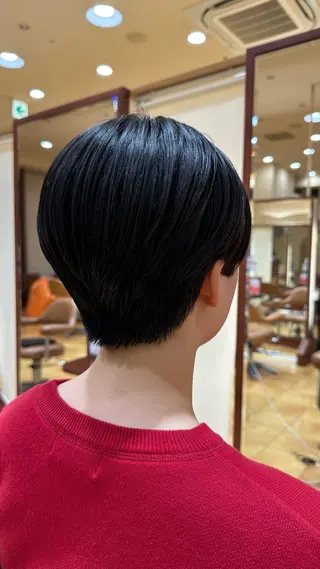 ショート ボブ/ゆるふわ ボブパーマ/とういのヘアスタイル