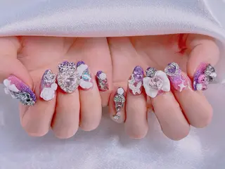 ネイル 長さだし専門店 M2　rikaのネイルデザイン