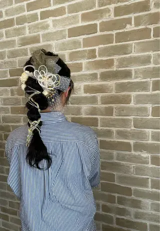 ヘアアレンジ 廣元 早紀のヘアスタイル