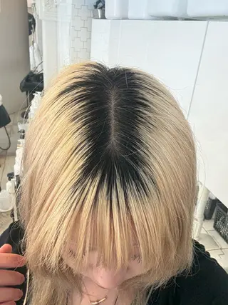 カラー AI／原宿／ 透明感艶カラー/のヘアスタイル