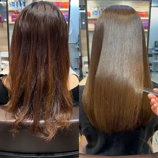 ロング カラー 当日予約OK⭕️ 佐藤太一のヘアスタイル