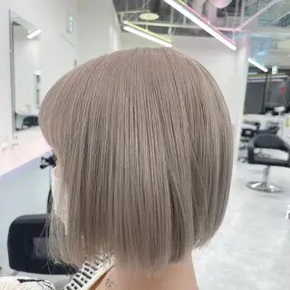 ショート カラー パーマ ヘアアレンジ メンズ 🤍透明感カラー🤍 似合わせ🤍AINEのヘアスタイル