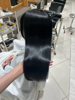 カラー remi🐻透明感 カラー/艶暗髪のヘアスタイル