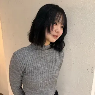 カラー 名古屋/落ちる黒 黒染め落としのヘアスタイル