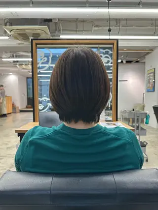 ショート SoSo所属・増田 百花のヘアスタイル