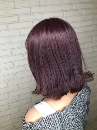 ミディアム カラー 宮下 浩一のヘアスタイル