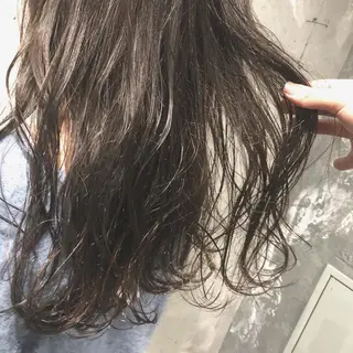 ロング カラー ヘアアレンジ 美髪矯正/透明感カラ ー🫧YUUKI🫧のヘアスタイル