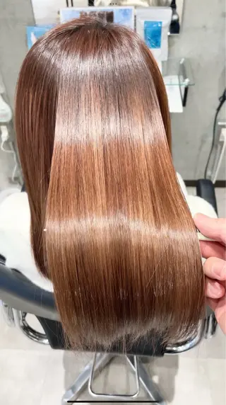 カラー ドライ カット✂️髪質改善のヘアスタイル