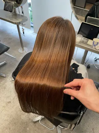 ロング パーマ 高山🐬髪質改善 池袋で縮毛矯正のヘアスタイル