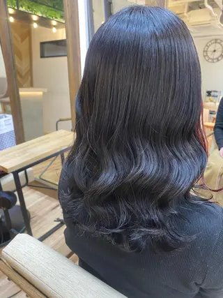 ミディアム おおつき ありかのヘアスタイル