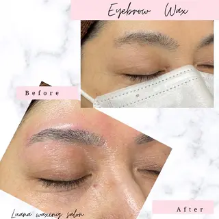 アイブロウ Luana wax 🐚根本のエステ・リラクイメージ