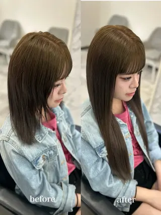 ロング 🩵ララモアナ nazu🩵のヘアスタイル