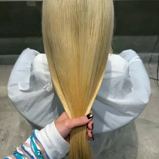 ロング 名古屋/落ちる黒 黒染め落としのヘアスタイル