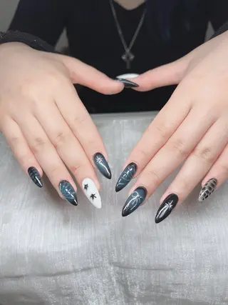 ネイル Lee Nails チップ長さだし専門店のネイルデザイン