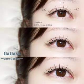 マツエク・マツパ 安江 ひなののマツエク・マツパデザイン