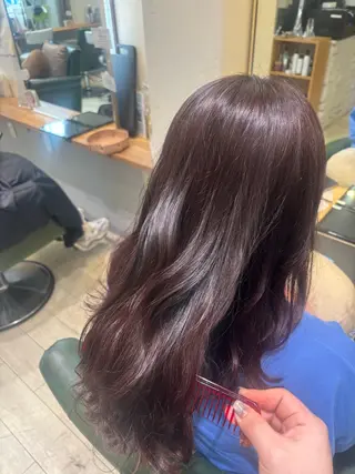 セミロング laffin❁ななみ /パーマスタイルのヘアスタイル