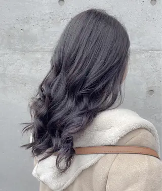 セミロング カラー 【透明感、艶髪】西村 有司のヘアスタイル