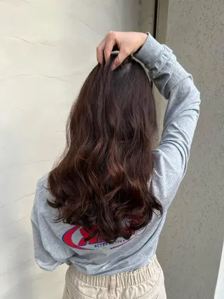ロング パーマ 高橋 竜也のヘアスタイル