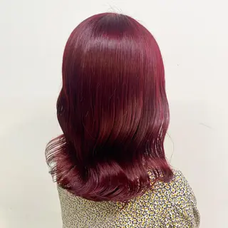 セミロング コテ巻き風パーマ 🦋にこ🦋のヘアスタイル