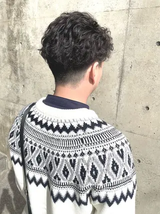 ショート パーマ 日高 香織のヘアスタイル