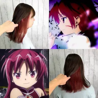 ミディアム 【清瀬】パサツキ 広がり改善川合剛史のヘアスタイル