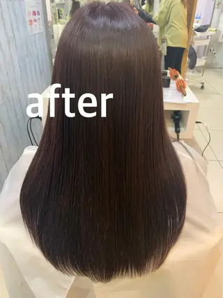 ロング 【髪質改善カラー】 瀧田嵐士🇰🇷のヘアスタイル