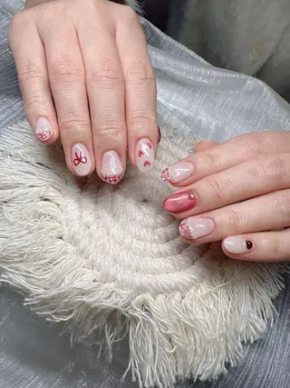 ネイル Lee Nails チップ長さだし専門店のネイルデザイン