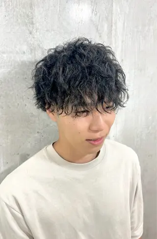 パーマ メンズ 中原 祥太のヘアスタイル