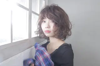 ショート パーマ 代表　土屋ヒロユキ ショートカットのヘアスタイル