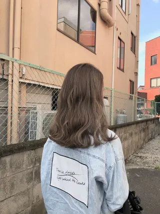セミロング カラー ヘアアレンジ 大塚 貴之のヘアスタイル