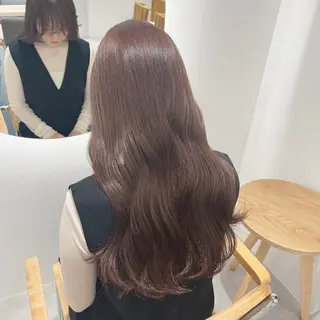 カラー ばんちなつ / ボブ/透明感カラーのヘアスタイル