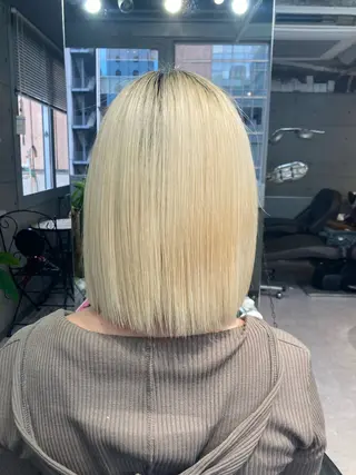 ショート 髪質改善☺︎縮毛矯正 ふじい まりんのヘアスタイル